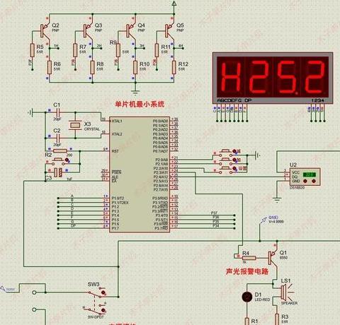 按键控制数码管显示温度设置：新手教程与实现逻辑