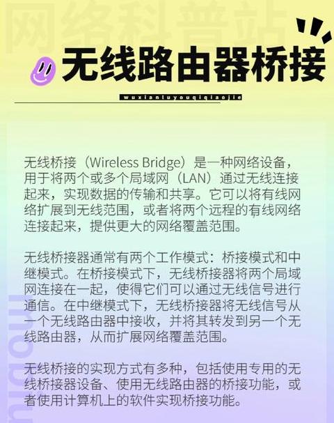 无线桥接副路由器设置教程