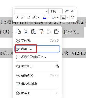 WPS文档行数与字符数设置教程