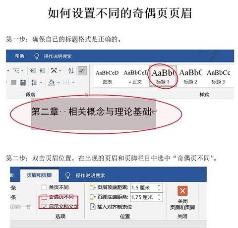 WPS文档奇偶页码设置教程：一左一右页码位置调整方法